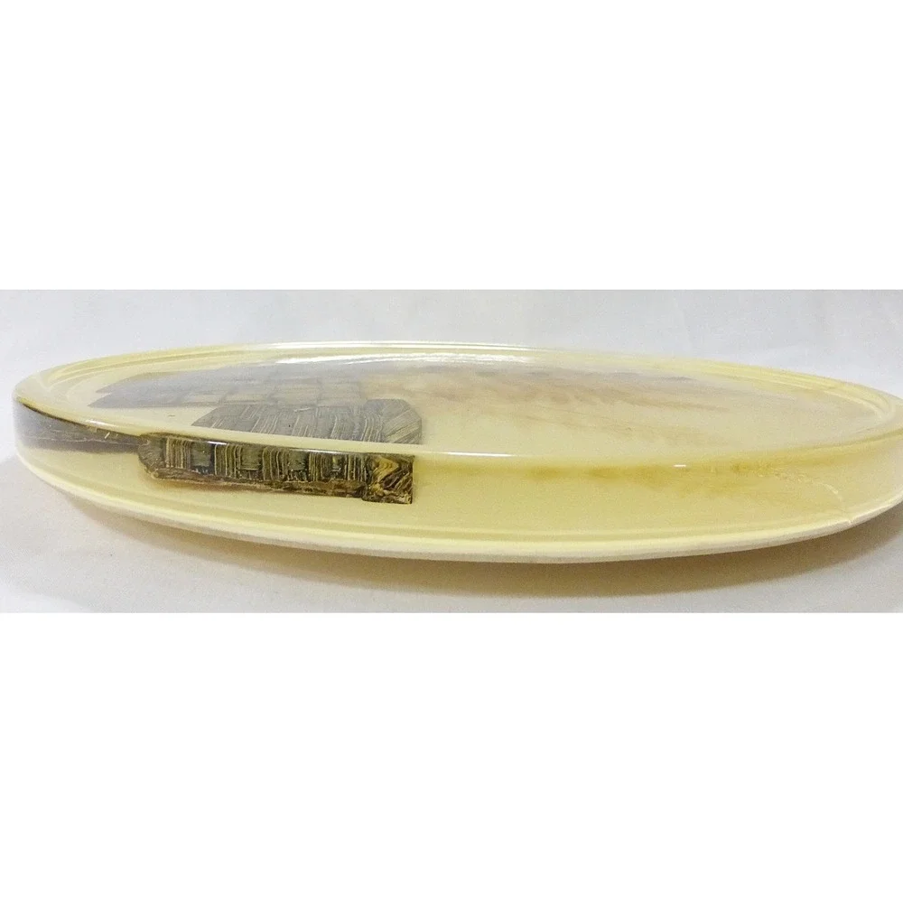 Vtg‎ Rubbermaid mid century retro modern Lucite acrylic turntable kitchenware